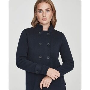 Holebrook Sweden Women Blue Jacket Double Breasted Blazer - XS